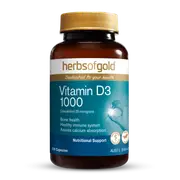 Herbs of Gold Vitamin D3 1000 120c