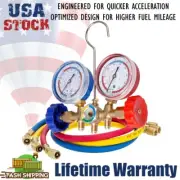 AC Diagnostic Manifold Freon Gauge Charging A/C