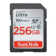 SanDisk 256GB Ultra SDXC UHS-I Memory Card