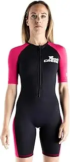 CRESSI Tiburon Lady Shorty Wetsuit 2mm - Shorty Neoprenanzug für Damen aus 1,5/2 mm Ultra Stretch Neopren und Elastan