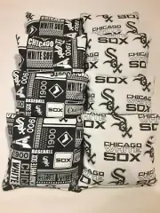 8 Cornhole Bag Set Corn Hole Chicago White Sox W/B