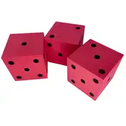 CHX KOP10943 50mm Foam Square Cornered w/Pips Die Red/black