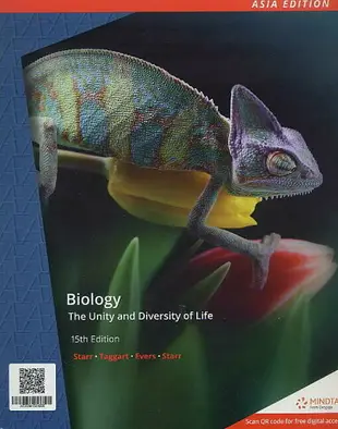 Biology: The Unity and Diversity of Life 【內含Access Code,經刮除不受退】 15/e Starr 2018 Cengage