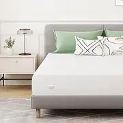 [Novilla] Queen Size Mattress, 10 Inch Foam Mattress in a Box, Bamboo Charcoal Foam with Breathable Soft Cover for a Dry, Clean and Comfortable Sleep, Tight Top Queen Mattress with Medium Plush Feel