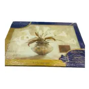 PIMPERNEL Premier Glass Worktop Saver Cutting Board Sicilian Lillies England New