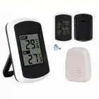 Indoor Outdoor Thermometer Freezer Fridge Temperature Meter LCD Digital Wireless