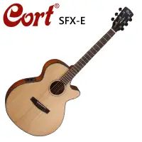 在飛比找蝦皮購物優惠-★CORT★SFX-E雲杉單板電木吉他-內建CE304EQ