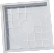 Totority Pavement Stone Mould Reusable Concrete Mold for DIY Stepping Stones White Mould for Garden Path Patio Balcony Courtyard and Landscape Design