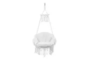 Nnekg Fringed Macrame Hammock Chair