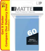 Ultra Pro Deck Protector Sleeves Matte Non Glare LIGHT BLUE Pokemon MTG 50 /Pack