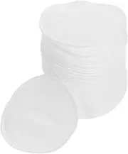 GANAZONO 60Pcs Round Makeup Remover Pads Soft Facial Cotton Wipes for Care Pure Cotton Cleansing Towels for Makeup Removal Skin Treatment