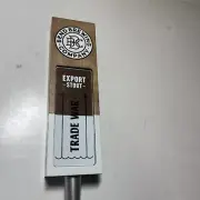 Bend Brewing Export Stout Trade War Tap Handle