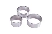 Scullery Essential Plain Scone Cutter & Food Rings Set of 3