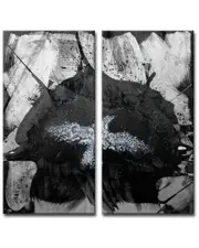 Ready2HangArt Inkd V Wrapped Canvas Wall Art by Tristan Scott
