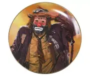 Vintage 1981 Emmett Kelly Jr Looking Out to See Collectible Plate