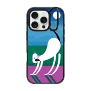 iPhone 16 Pro Impact Ring Stand Case MagSafe Compatible Simple Cat - 04