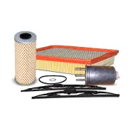 Sakura Front Wiper Blades & Filter Service Kit for Ssangyong Actyon A200