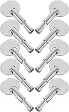 Cabilock 10 Pack Music Box Keys Musical Movement Winder T-bar Replacement Safety Keys for Wind-up Music Boxes