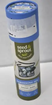 Seed & Sprout Gardening Set w Floral Hand Apron Shovel & Rake Summer Daisy