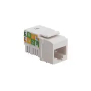 Platinum Tools 725WH-50 White Cat5e Keystone Jack, 50 Piece