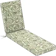 LVTXIII Outdoor Chaise Lounge Cushion, 72 x 21 x 3 Inch Patio Water-Repellent Lounge Chair Seat Cushions for Garden, Furniture, Home Decor, Faylinn Shadow Paisley