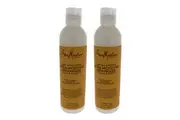 Raw Shea Butter Extra-Moisture Detangler - Pack of 2 by Shea Moisture for Unisex - 8 oz Detangler