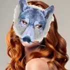 Full Face Animal Face Cosplay Prop PVC Dress Up Masks Carnival Party Mask