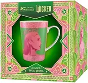 [Maxwell & Williams] Wicked Magical Conical Mug in Elphaba and Glinda Duo Gift Box, 450 ml Capacity, Green/Pink