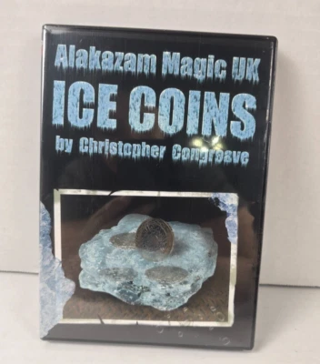 Alakazam Magic UK Ice Coins by Christopher Congreave DVD & Gimmick) Magic Trick