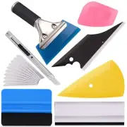 EHDIS Vinyl Wrap Tool Window Tint Kit 7 Pieces Vehicle Tinting Tools Car Glas...