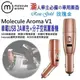 和霆車部品中和館—Molecule Aroma V1車載分子薰香機+USB 2A手機車充電檢認證/SGS無毒認證 玫瑰金