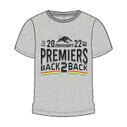 Penrith Panthers NRL 2022 NAR Premiers T Shirt Grey Sizes S-2XL!