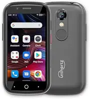 Unihertz Jelly 2E, New Choice for a Mini Phone Android 12 4G Unlocked Smartphone Silver (NO Charger)