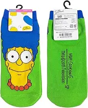 スモール・プラネット(Small Planet) Small Planet The Simpsons Character Socks, Merge, Simpson/Up, Women's 9.1-9.8 inches (23-25 cm)