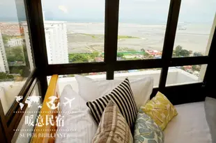 丹絨道光的1臥室公寓 - 40平方公尺/1間專用衛浴 (Penang Georgetown Gurney Sea View SuitePenang Georgetown Gurney Sea View Suite (GV1)