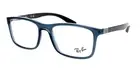 New Ray-Ban Reading Glasses RB 8908 5719 55-18 Blue Carbon-fiber Frames Readers