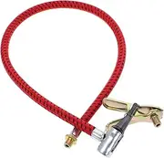 TOPPERFUN Pump Trachea Car Accesories Compressor Hose Flex Hose Car Accessories Tube Tire Bike Pump Tank Tire Quick Inflation Rod Flexible Tire Inflator Hose Bike Valve Copper