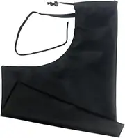 5 Blower Vacuum Bag | Black Zippered Bottom Dump Bag | Black Good Load-Bearing Blower Bag with Adjustable Drawstring, Smooth Surfaces Zippered Bottom Dump Bag Matx-au