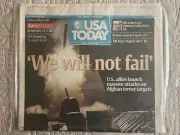 Vintage USA TODAY OCTOBER 8 2001..."WE WILL NOT FAIL" OSAMA BIN LADEN