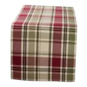 Fall & Thanksgiving Dining Table Décor Reusable Cotton Table Runner, 13x72"