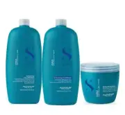 Semi di Lino Curls Enhancing Curly Wavy Treatment Kit 3 Itens - Alfaparf Milano