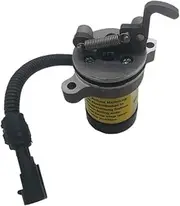 04103812 Excavator Solenoid Valve Compatible with Electric Parts Fuel Shut Off/Stop Solenoid Valve
