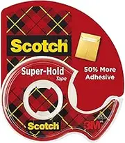 Scotch Super-Hold Tape with Dispenser, 19mm x 16.5m