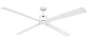 Smart Ceiling Fan with Remote Control Dc Neo 180cm White Grey