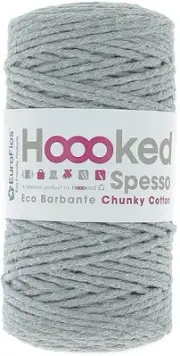 Hoooked Spesso Chunky Cotton Macrame Yarn-Gris SPESSOCH-270