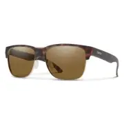 NEW Smith Lowdown Split Sunglasses Matte Tortoise - Chromapop Polarized Brown