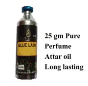Al Nuaim Premium BLUE LADY Attar 25ml Perfume Oil Long lasting
