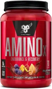 Amino X BCAA Intra Workout, Fruit Punch, 1.01kg, 70 Servings - Endurance & R