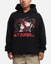 [MY CHEMICAL ROMANCE] My Chemical Romance Tear Us Apart Hoodie Black - Size M M Black