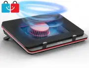Powerful Turbo Gaming Laptop Cooling Pad 5000RPM Fan w/ USB Hub for 13-17.3"